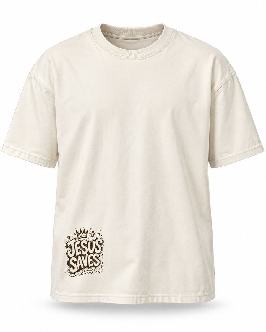 Jesus Saves en Hueso